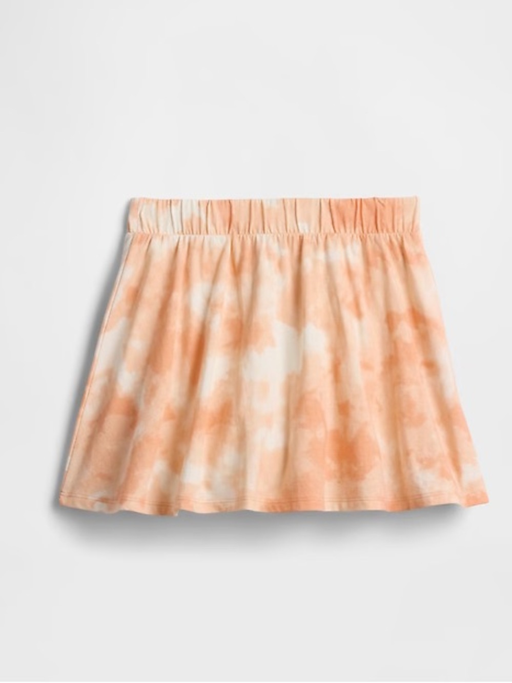 NWT Gap Girls’ Pull On Jersey Skort Tie Dye Orange Size L 10